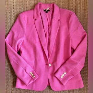 Isaac Mizrahi BARBIE PINK IMNYC Texturized Blazer size 16